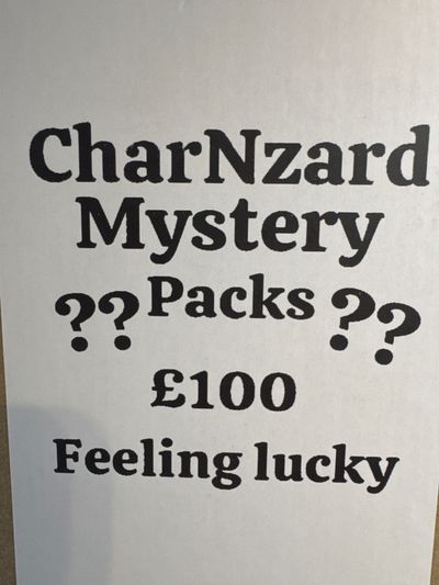 Charnzard Mystery Packs £100