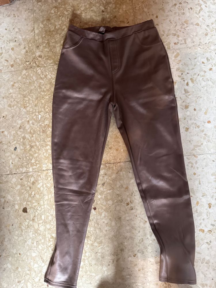 Other Brown Faux Leather Pants product image