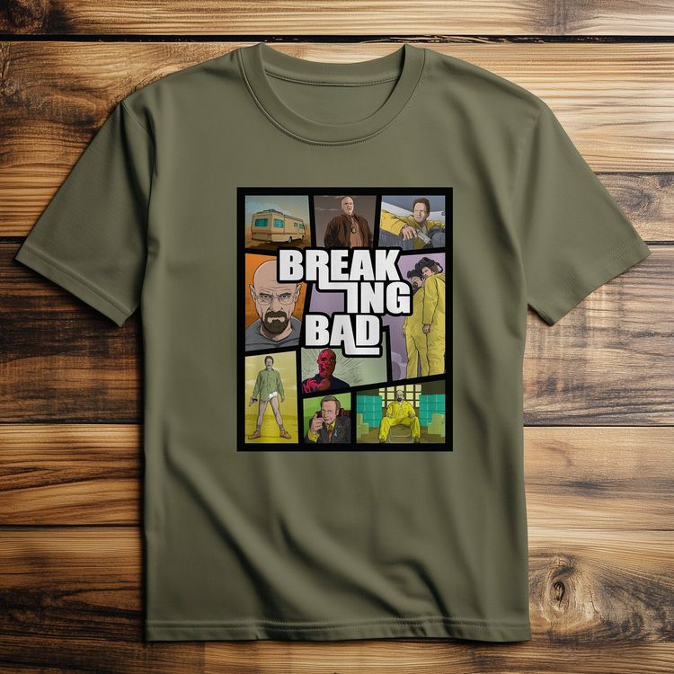 Breaking Bad GTA T-shirt 4