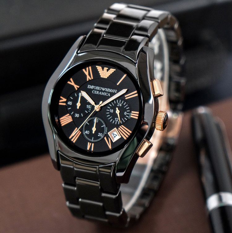 Emporio Armani AR1410 Stainless Steel Watches For Mens image 2