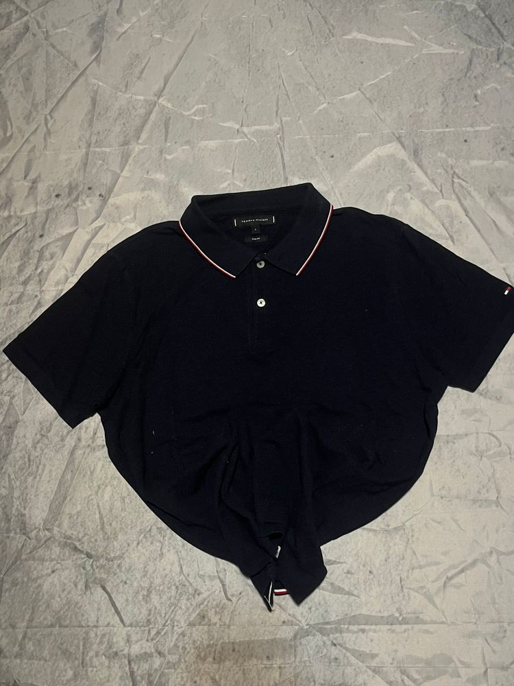 Tommy Hilfiger Tommy Hilfiger Black Polo Shirt product image