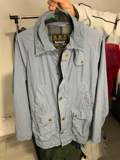 Barbour Light Blue Jacket