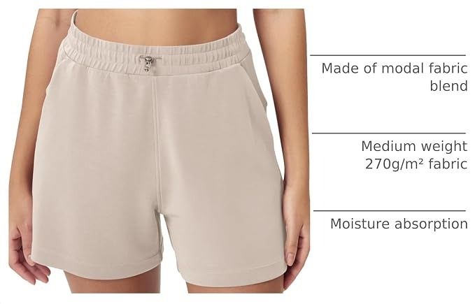 Blend Beige Modal Fabric Blend Shorts product image