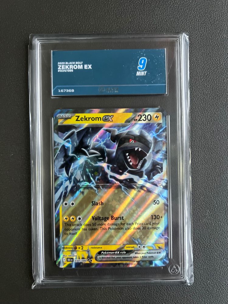 Zekrom Ex Trading Card