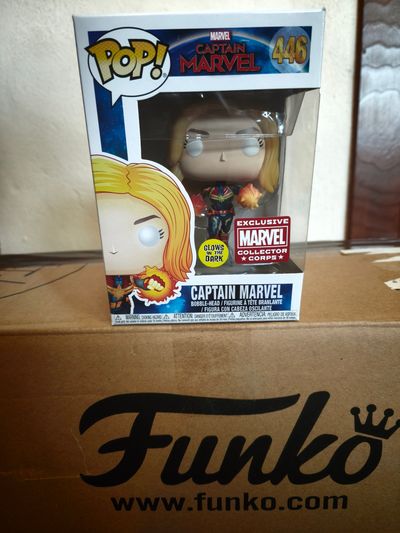Funko Pop Captain Marvel Bobble-Head