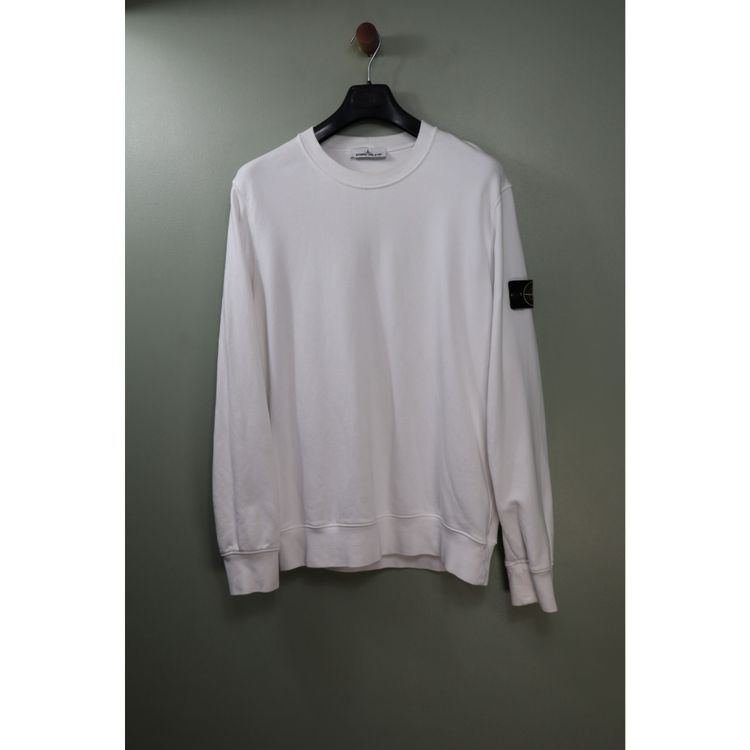 Stone Island White Jumper