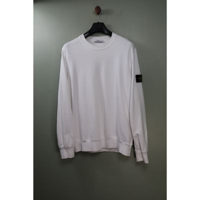 Stone Island White Jumper