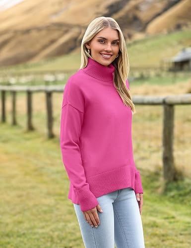 Immagine di Pink Turtleneck Sweater 2