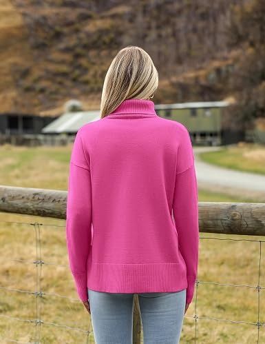 Immagine di Pink Turtleneck Sweater 3