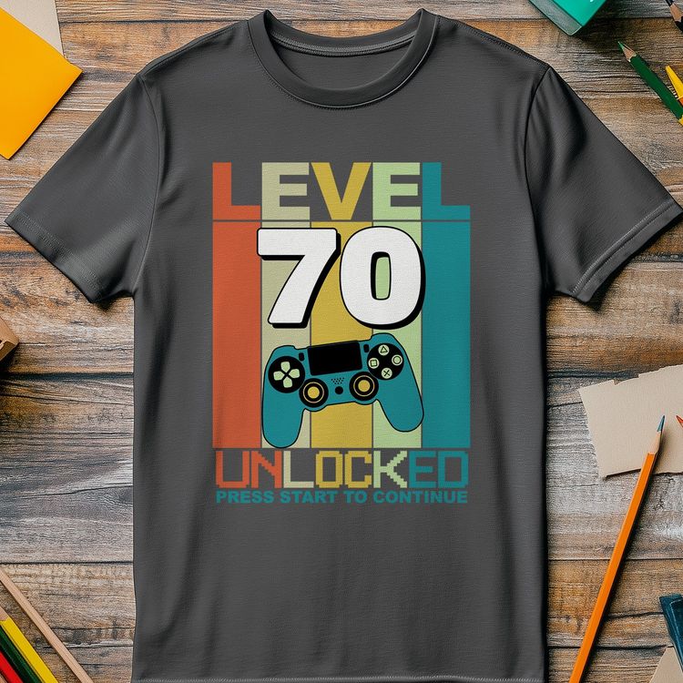 Level Unlocked 70 T-Shirt 3