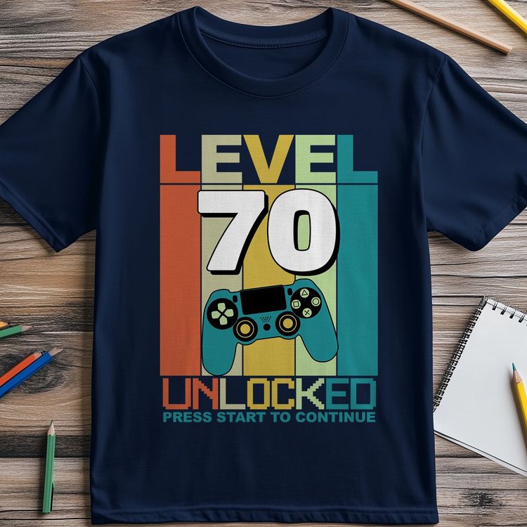 Level Unlocked 70 T-Shirt 7