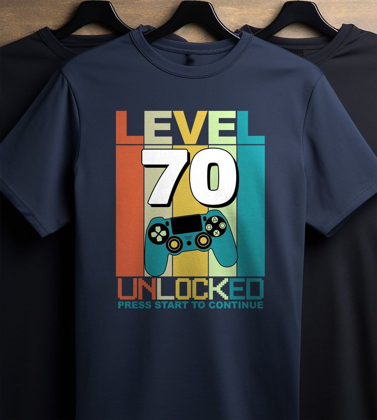 Level Unlocked 70 T-Shirt 6