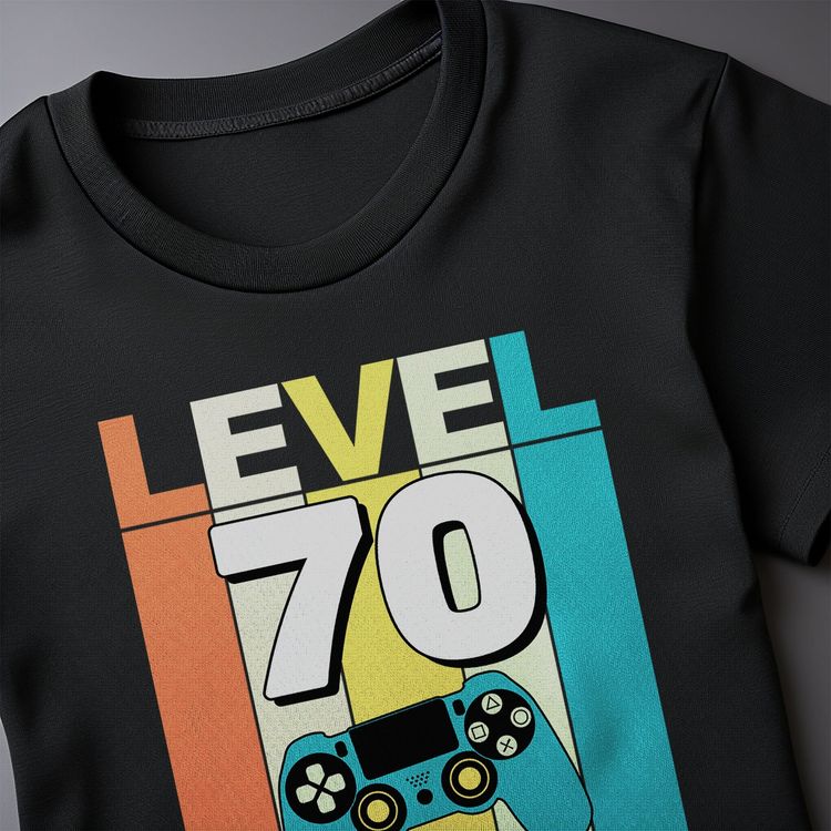 Level Unlocked 70 T-Shirt 2