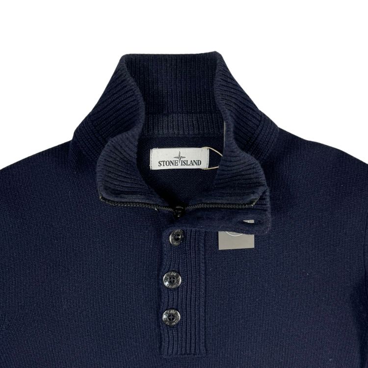 Jersey Half-Zip Stone Island azul marino - talla L image 4