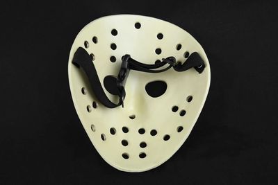 Friday The 13th Jason Voorhees Resin Mask DAMAGED 1 3