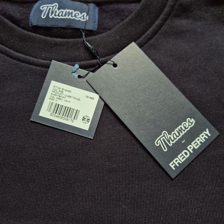 Thames x Fred Perry Crewneck Sweatshirt image 3