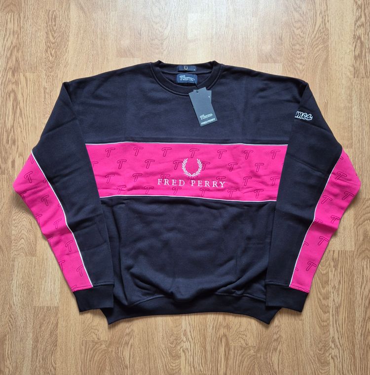 Thames x Fred Perry Crewneck Sweatshirt image 1