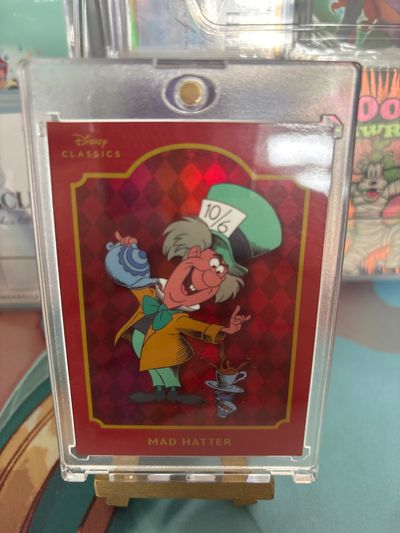 Epoch Disney Classics Mad Hatter 37/40 Collectible Card