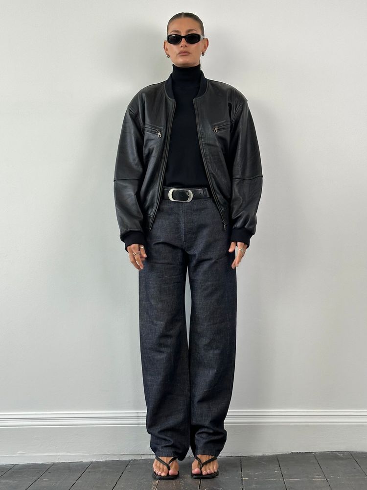 SYLK Richmond Italian High Waisted Wide Leg Denim Jeans - W31 product image