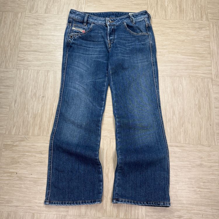 Immagine di Diesel ryoth-n 2000's low waisted denim bootcut jeans (S) 1