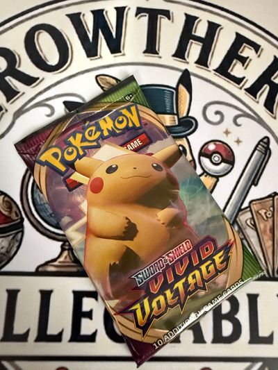 Pokemon Sword & Shield Vivid Voltage Trading Card Game Booster Pack