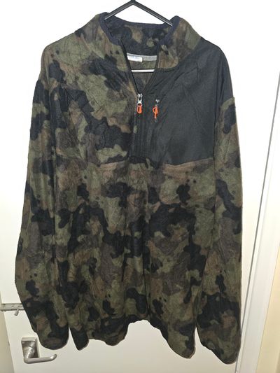 Starter Camouflage Fleece Pullover Jacket