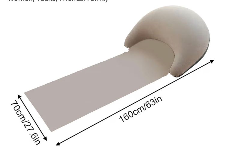 Inflatable Pillow Beach Lounger Chair image 4