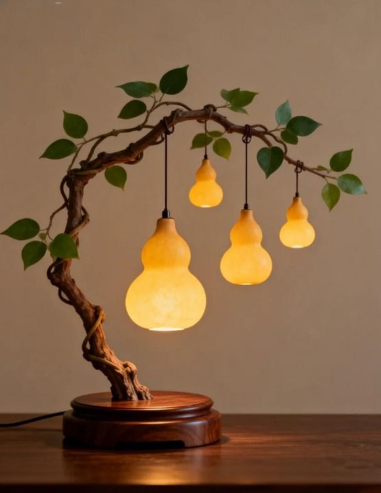 Other Decorative Table Lamp With Gourd-Shaped Lights product image