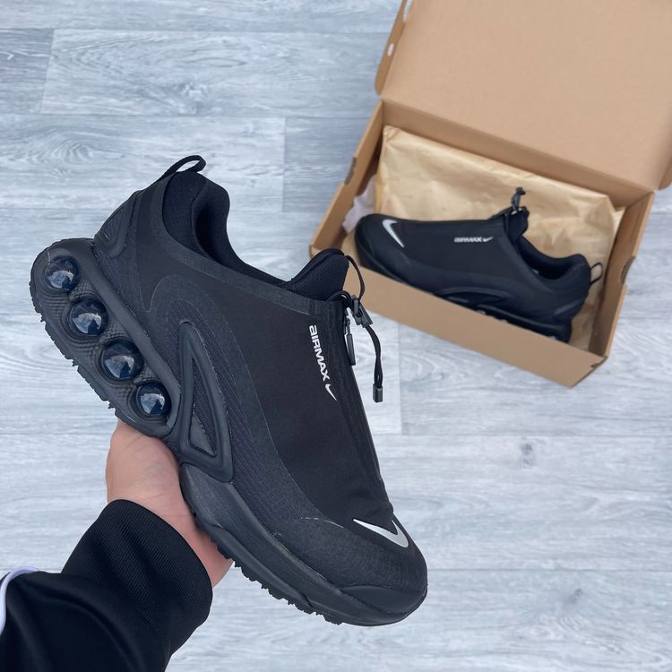 Nike Nike Air Max DN Roam Trainers Sneakers - Black/Metallic Silver [HQ8605-001] product image