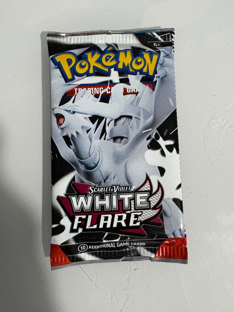 1 x Scarlet & Violet White Flare Booster Pack