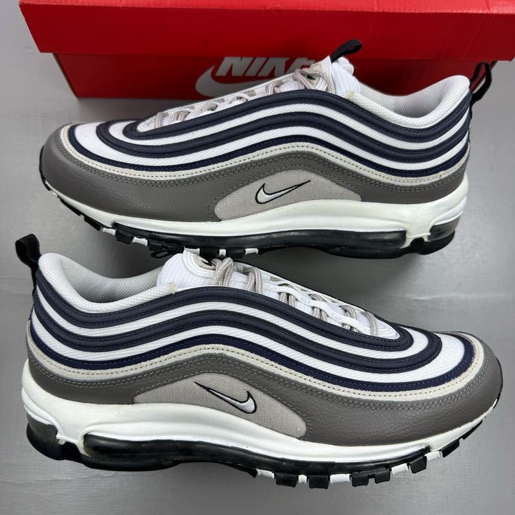 Nike Air Max 97 Size UK 9 SE Georgetown Grey Navy Men's Trainers DV7421-001 image 1