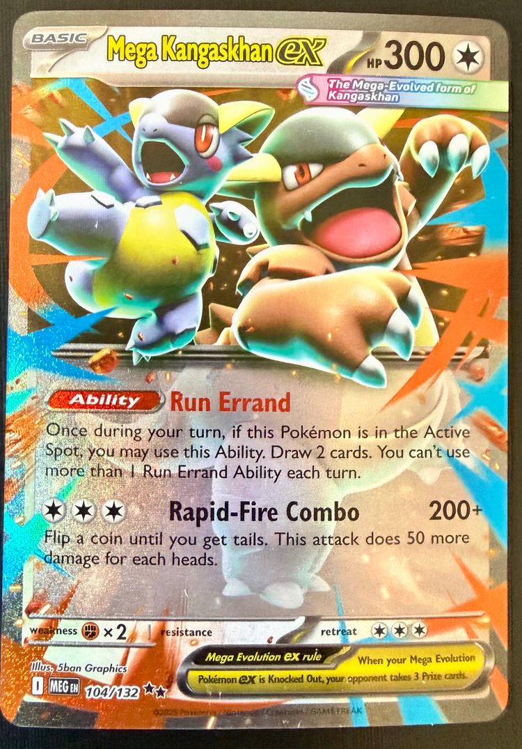 Pokémon Mega Kangaskhan Ex Pokémon Card product image