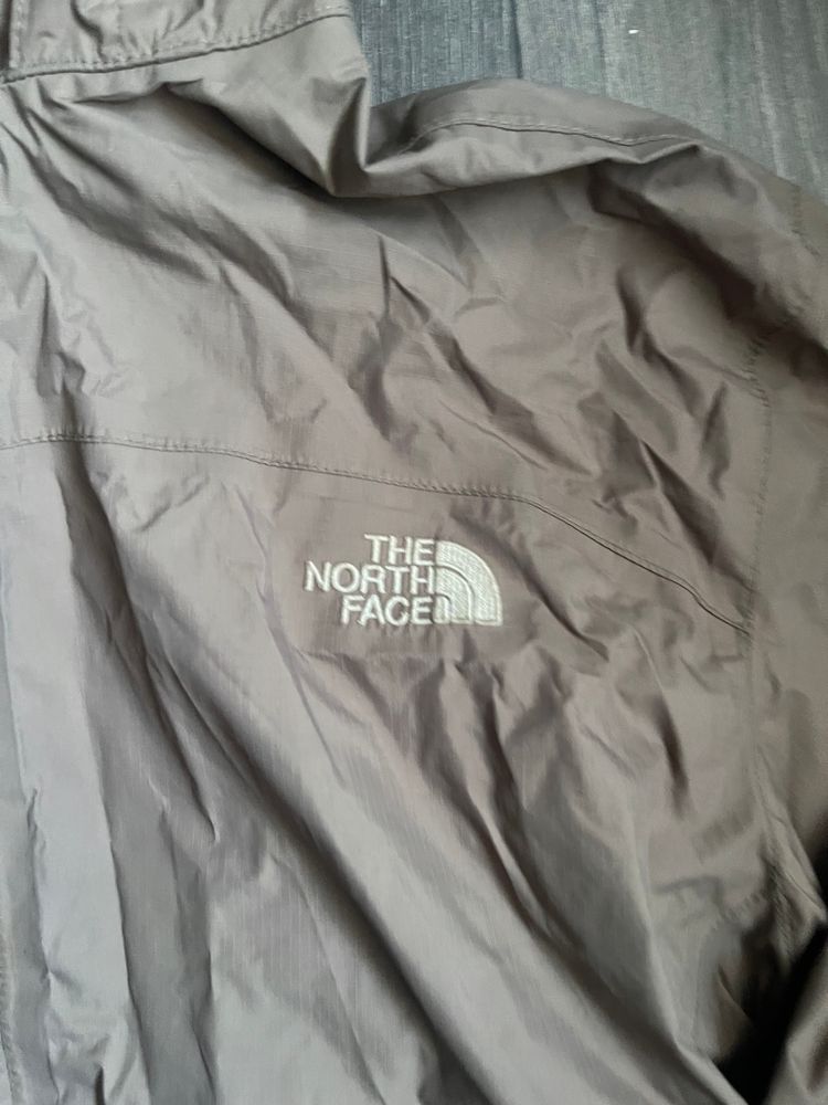 Grey North Face Hyvent Raincoat 2
