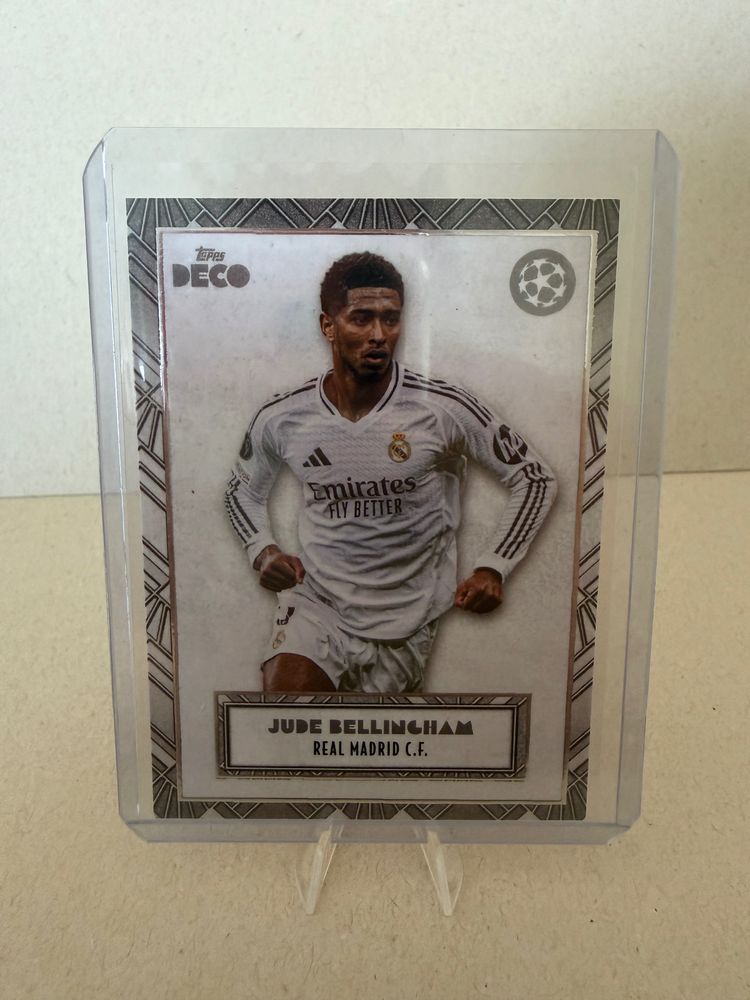 Topps Deco Football Trading Card Jude Bellingham Real Madrid C.F. imagen 1