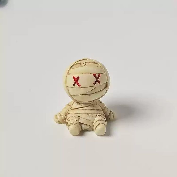 Small Mummy Doll Figurine image 2