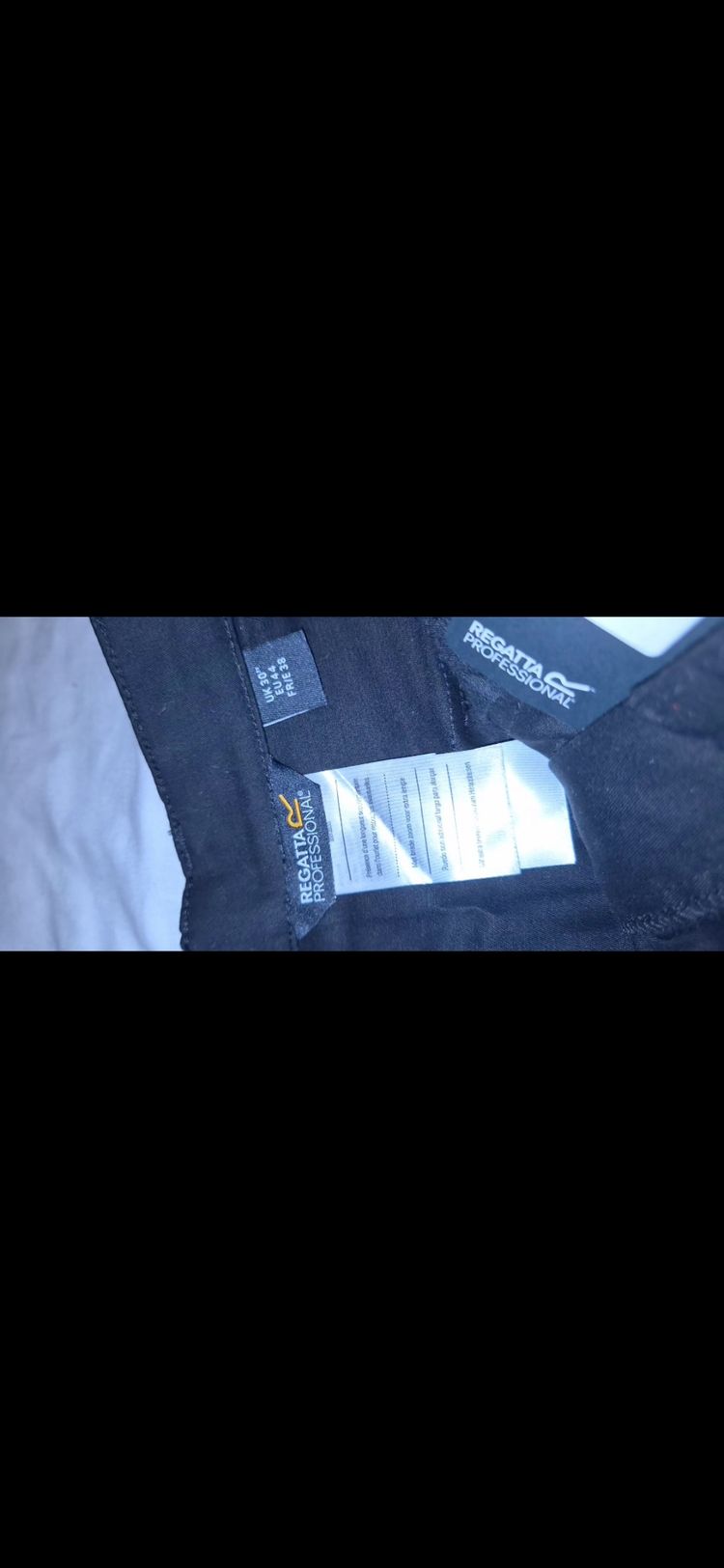 Regatta Black Cargo Trousers image 5