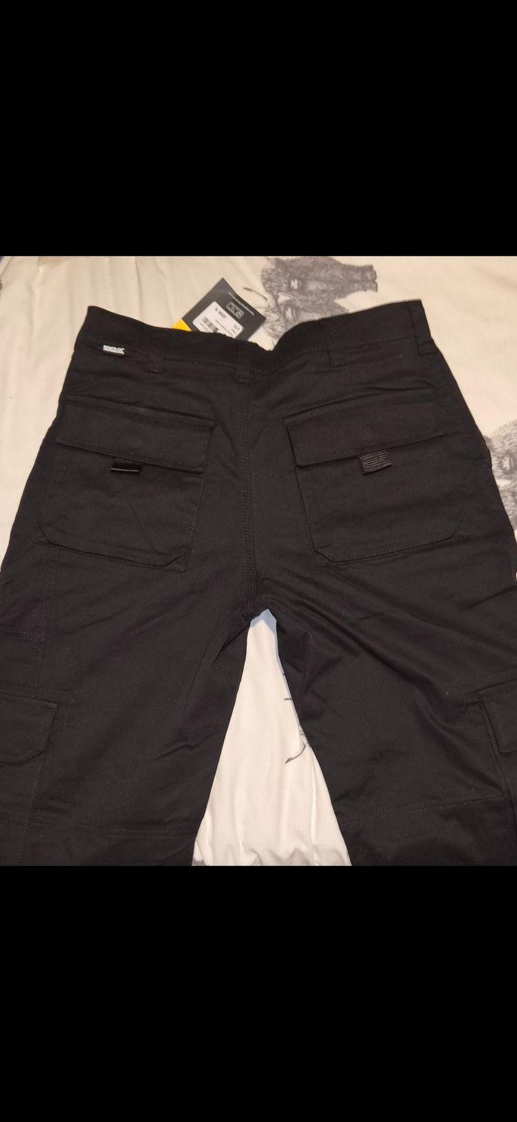 Regatta Black Cargo Trousers image 7