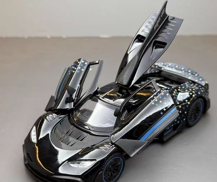 Other Black Model Car With Star Pattern And Blue Accents product image