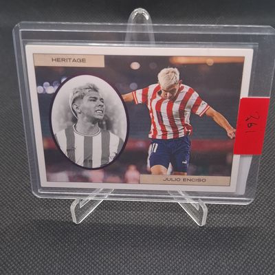 Heritage Julio Enciso Football Trading Card