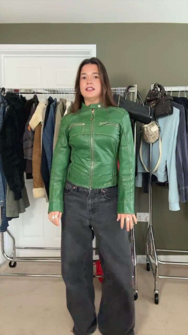 Miss Sixty MISS SIXTY GREEN BIKER JACKET  product image