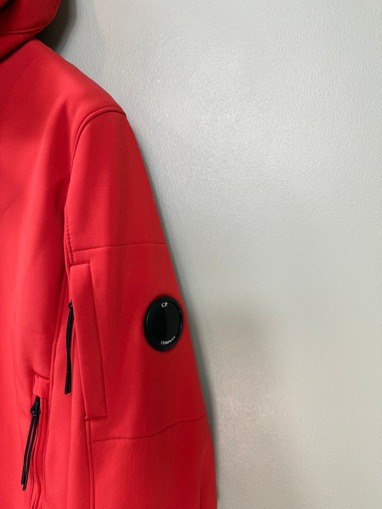 C.P. Company Red Soft Shell Jacket 3