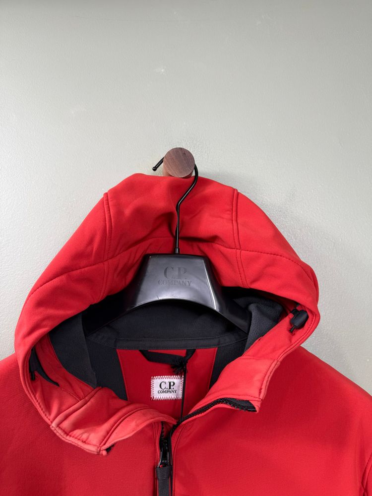 C.P. Company Red Soft Shell Jacket 4