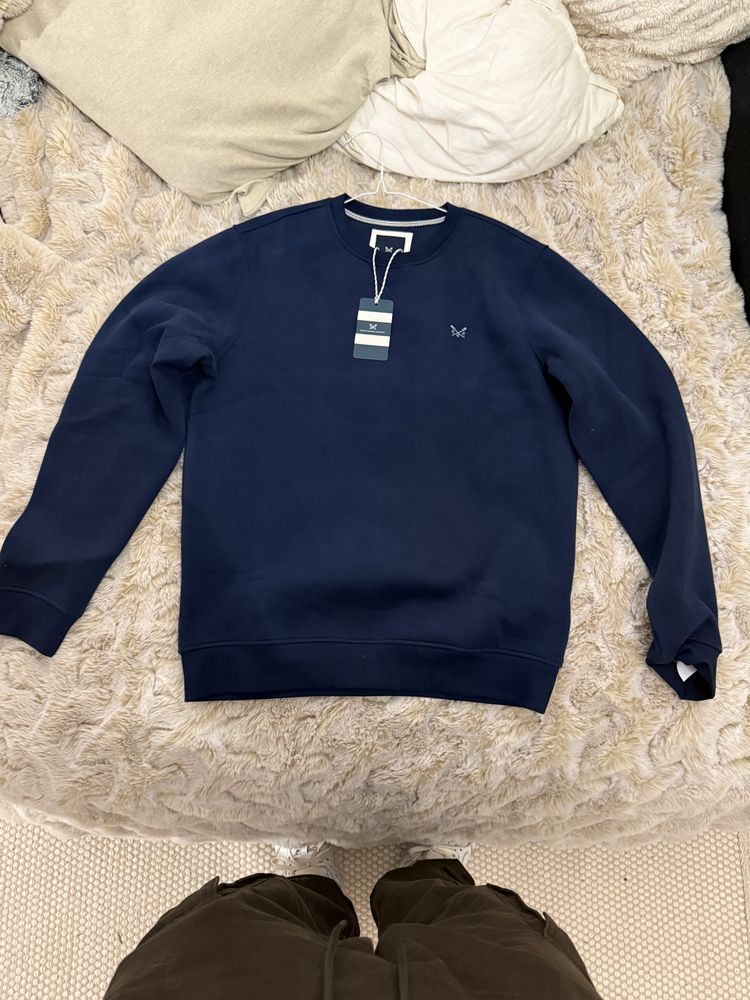 Crew Clothing Company Crew clothing navy crewneck  product image