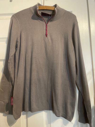 Mountain Warehouse Grey Quarter-Zip Sweater