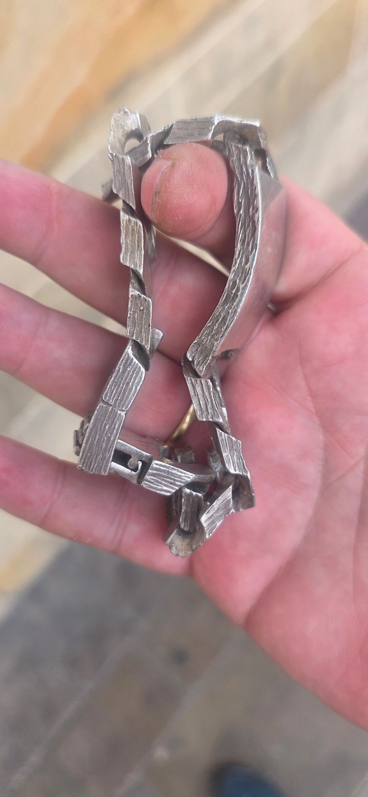 925 sterling Silver Bracelet 143gram £325 obraz 8