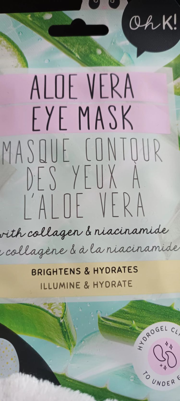 Aloe Vera Eye Mask