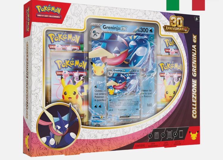 Pokémon Trading Card Game Greninja Ex Collection italiano  obraz 1