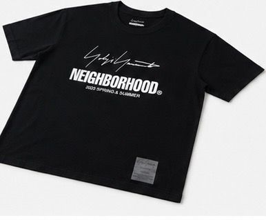 Neighborhood Black Graphic T-Shirt
