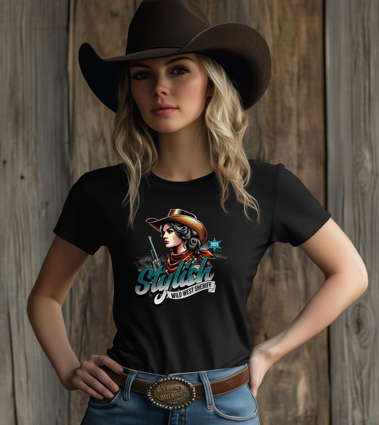 Wild West Sheriff T-Shirt 4