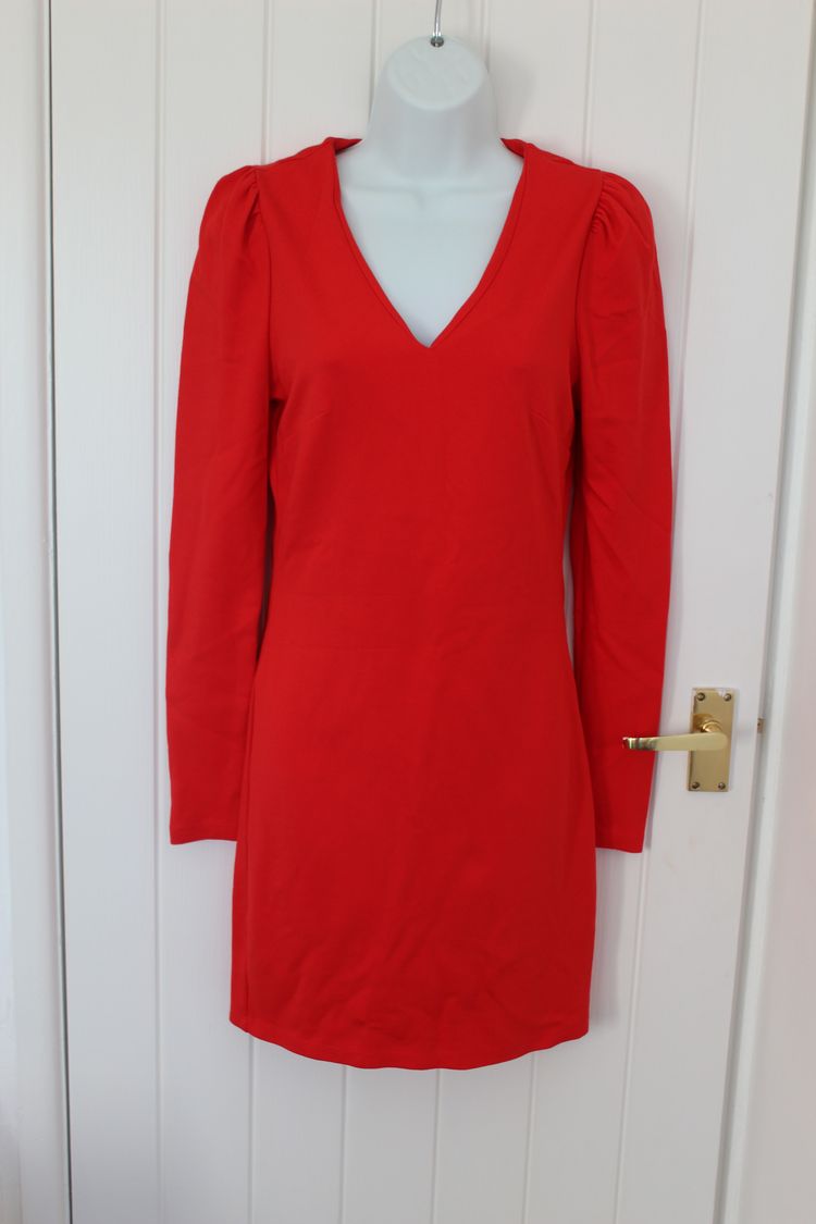 Reserved Red Long Sleeve Dress image 1